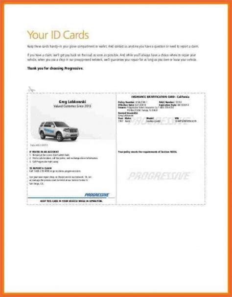 Pdf Insurance Card Template