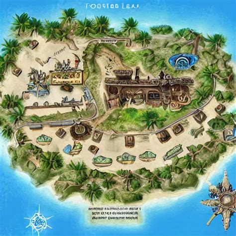 detailed treasure island map | Stable Diffusion | OpenArt