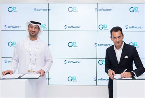 G42 Cloud and Software AG enter strategic partnership for cloud led ...