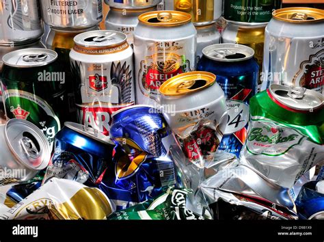 Empty beer cans Stock Photo, Royalty Free Image: 57406001 - Alamy