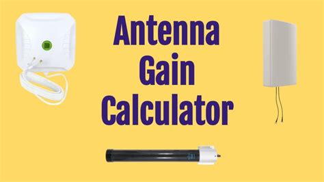 Antenna Gain Calculator