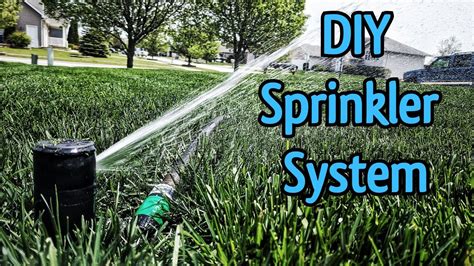 The BEST DIY Sprinkler System // Lawn Irrigation // Quick Snap - YouTube