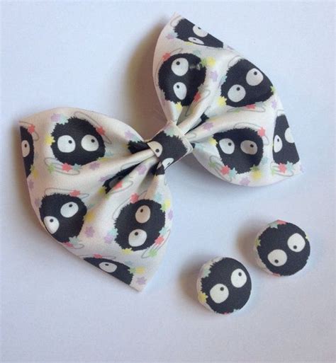 Soot Sprites My Neighbor Totoro 5 Hair Bow With Matching by dolsis ...