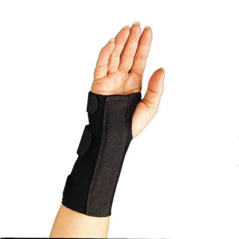 COMFORT COOL D-RING LONG LENGTH WRIST SPLINT WITH ALUMINIUM VOLAR SUPP - Whiteley AllCare