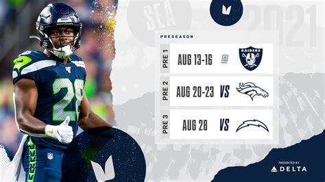 Seahawks’ 2021 Preseason Opponents Announced