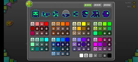 how's my little geometry dash lite icon kit, set thingy? : r/geometrydash