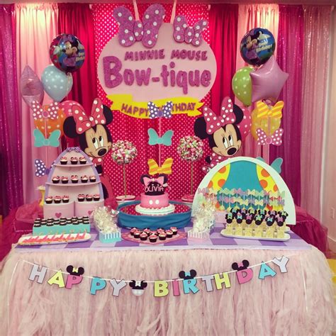 30 Best Ideas Minnie Bowtique Birthday Party - Home, Family, Style and Art Ideas