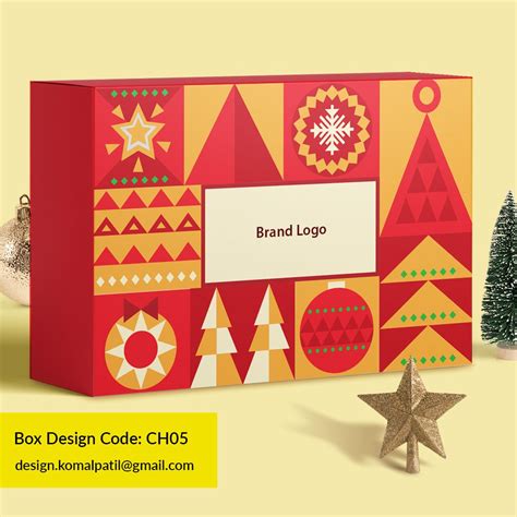 Christmas Gift Box Packaging Design | Christmas packaging design ...