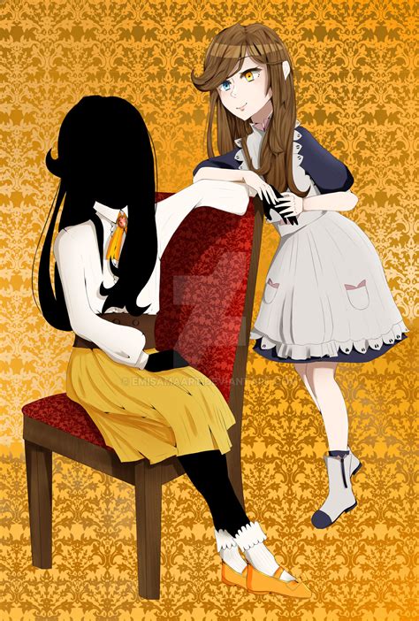 Shadows House oc's (Liliya and her doll Lili) by EmiSamaArt on DeviantArt