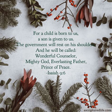 25 Christmas Bible Verses to Usher in Peace and Joy - A Scriptured Life