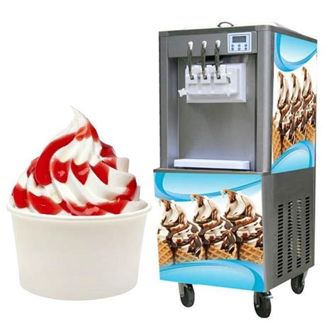 BQ322 Soft Serve Ice Cream Machines 110 Volt Soft, Ice Cream Machine ...