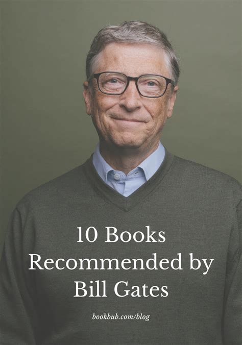 10 Books Bill Gates Recommends | Book recommendations, Books, Touching ...