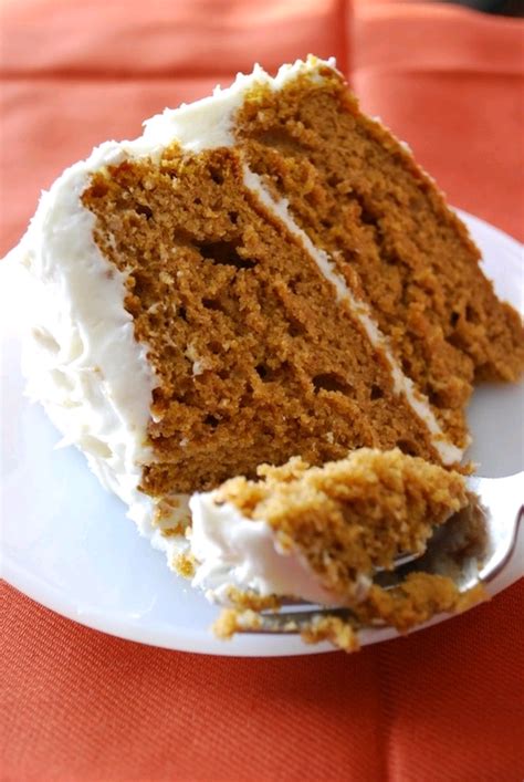 Pumpkin Spice Cake with Cream Cheese Frosting | Pumpkin spice cake ...