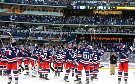 The New York Rangers Are Set To Play Their Fifth Outdoor Game In The ...