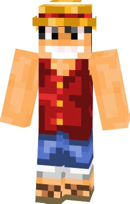 Monkey D. Luffy | Luffy, New minecraft skins, Monkey d luffy