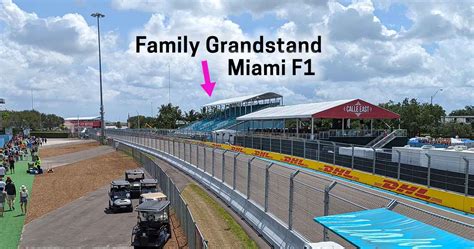 F1 Miami Family Grandstand Review, Seat Guides & View