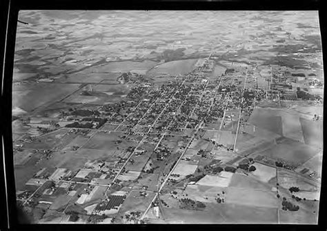 Aerial view of Hillsboro, looking west · heritage