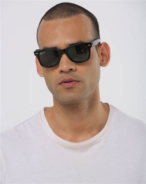 Polarized ray ban wayfarer black 128064-Ray-ban wayfarer matte black ...