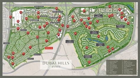 Emaar Maple III, Master Layout Plan, Dubai Hills Estate, Mohammed Bin Rashid City, Dubai - YouTube