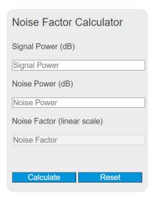 Noise Factor Calculator - Calculator Academy