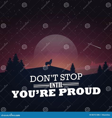 Motivational Poster with Nature Background Stock Illustration - Illustration of poster, life ...