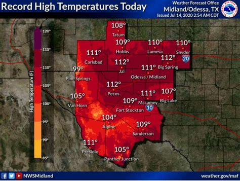 High in Midland reaches 111 degrees - Midland Reporter-Telegram