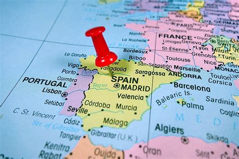 Which Countries Border Spain? - WorldAtlas.com