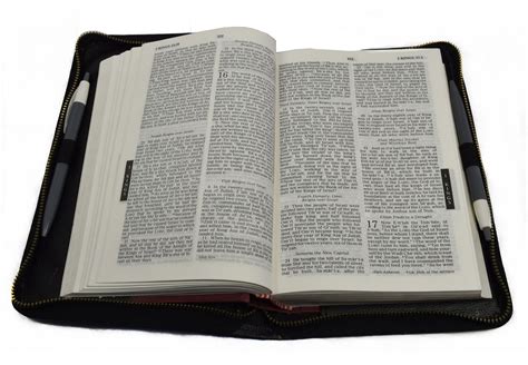 Genuine leather Bible covers with front Pocket - Canthari