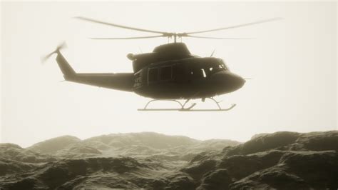 Slow Motion United States military helicopter in Vietnam 6164756 Stock ...