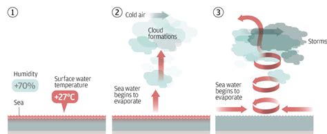 How are typhoons formed? Steps 1-3 Category 5, Eye Of The Storm ...