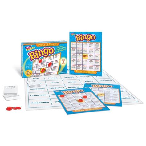 Parts of Speech Bingo | Owls Hollow Toys & Games