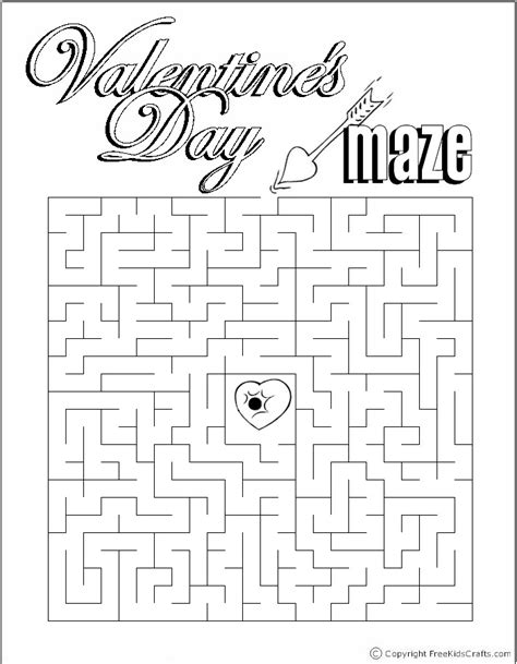 Valentine's Day Puzzles Free Printable - Printable Word Searches