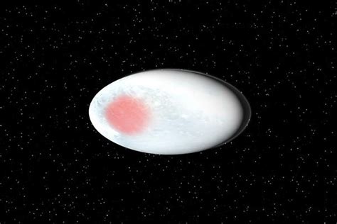 Haumea – odd shaped, dwarf planet in Kuiper Belt, trans Neptunian