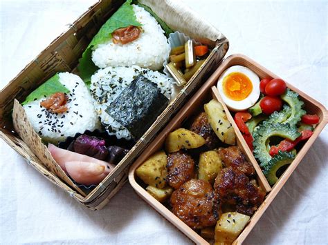 Something common in Japan is the 'obento' lunch box. Usually parents ...