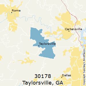 Taylorsville (zip 30178), GA