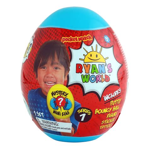 Ryan's World Mini Mystery Egg (Series 1) - Walmart.com - Walmart.com