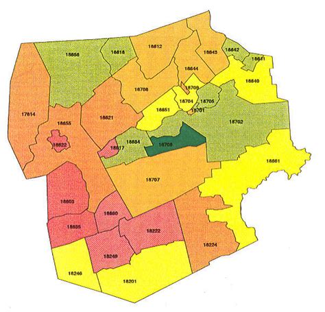 Pennsylvania Radon Map, Bucks county radon, Northampton county radon, Lehigh county radon ...