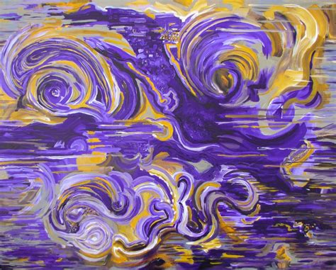 Painting : "Mindscape In Complementary Colors (Arabesque)" (Original ...