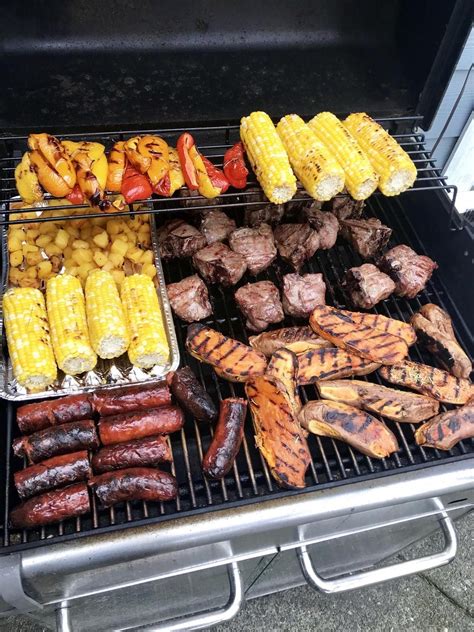 [Homemade] Tonight’s BBQ. Bring on summer! | Cookout food, Bbq party food, Bbq recipes