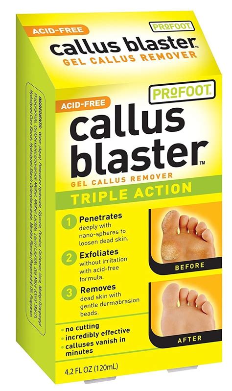 PROFOOT Callus Blaster Gel Callus Remover, 4.2 fl oz - Walmart.com