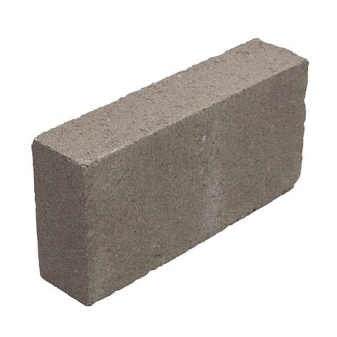 16 in. x 8 in. x 4 in. Normal Weight Concrete Block Solid MBH04RN41000 ...