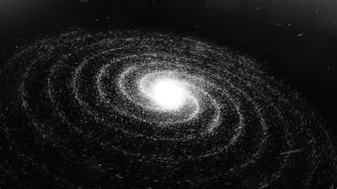 Premium Photo | Abstract animation of spiral galaxy rotation in space ...