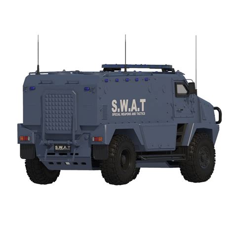 Armored Swat Vehicle 3D Model - TurboSquid 1985076