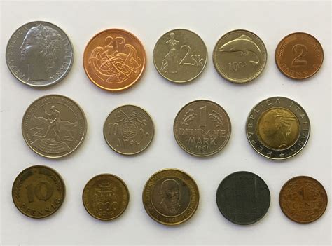 Foreign/World Coins Set #1 - 14 Coins - for sale, buy now online - Item #155602