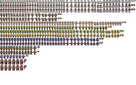 The Champion of Terraria Spritesheet by Skoores on DeviantArt