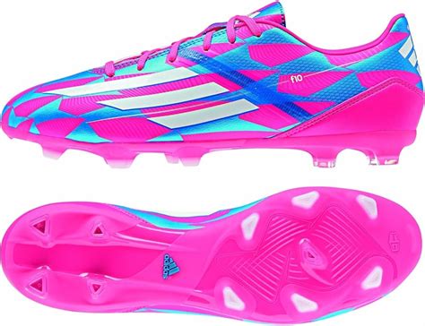 adidas - Football Boots - F10 FG Boots - Solar Pink - 11: Amazon.co.uk ...