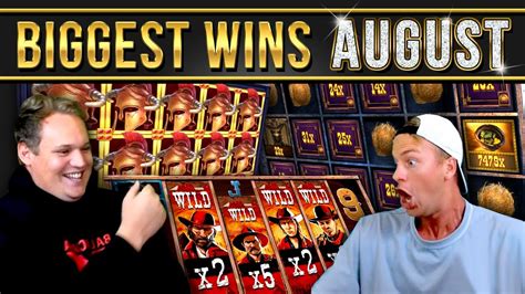 10 Biggest Slot Wins of August – Big Win Videos