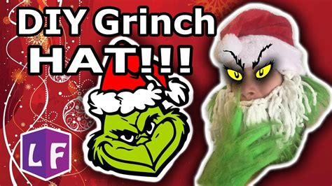 Grinch HAT!!!! DIY (Soooo easy) - YouTube