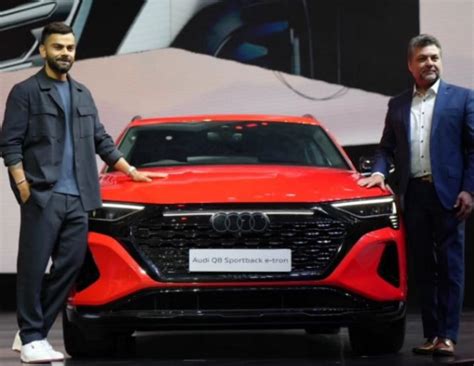 Virat Kohli Graces Audi Q8 E-Tron Launch With Glamour And Legacy