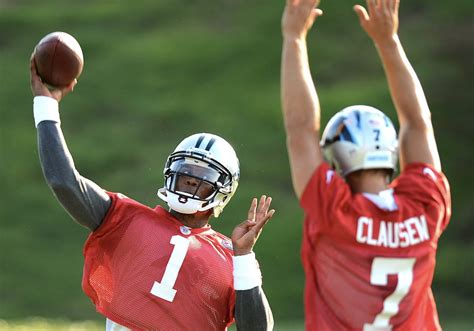 Cam Newton Claims Former Teammate Jimmy Clausen Tried To Hustle Him Out ...